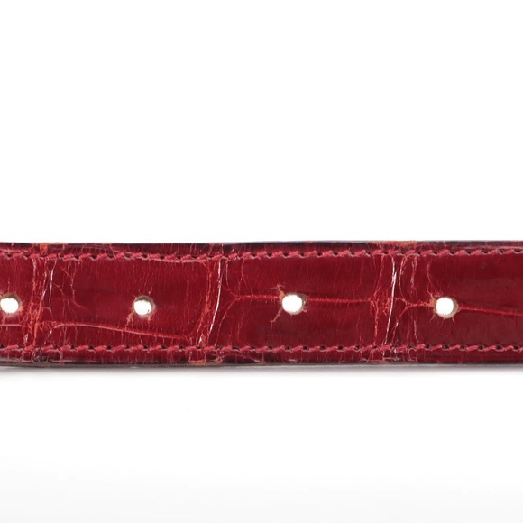 HERMES Mini Constance Crocodile Belt Reversible - Picture 11 of 12